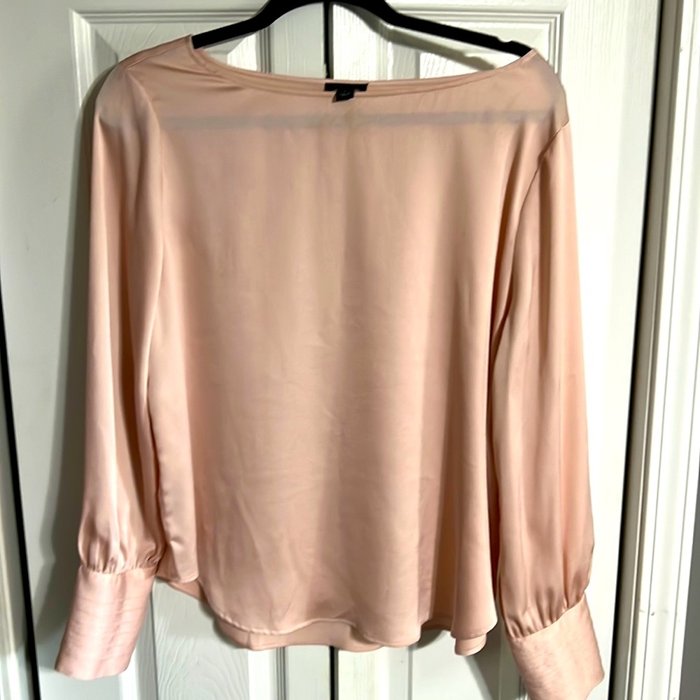 Peachy pink blouse